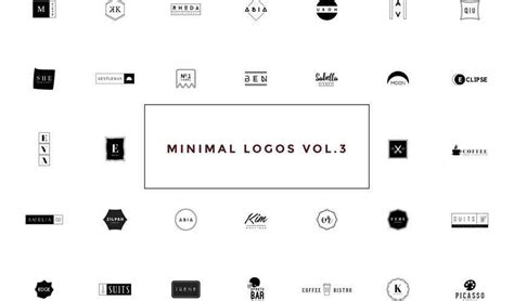 Free Collections of Minimally Designed Logo Templates (100+ Templates)