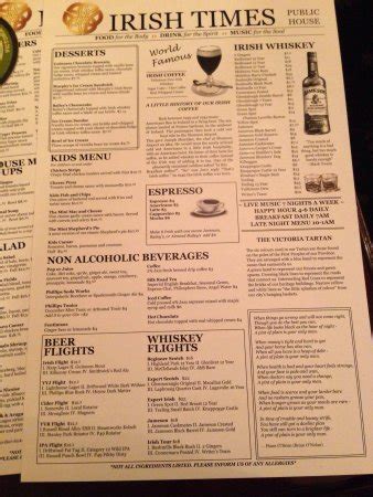 Irish Times Pub, Victoria - Menu, Prices & Restaurant Reviews - TripAdvisor