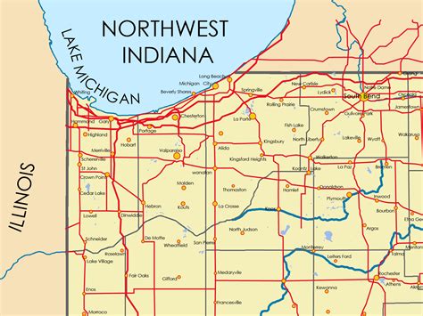 Northwest Indiana. : r/MapPorn