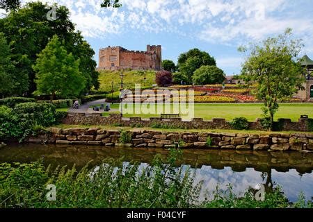 Tamworth Castle and Castle Gardens, Tamworth, Staffordshire, England ...