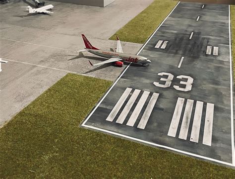 Model Airport Runway Markings. SVG / PDF File for Vinyl Cutting Machine ...