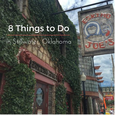 8 Things to Do in Stillwater, Oklahoma - Adventure Mom | Still water ...