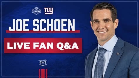 GM Joe Schoen answers fan questions at NFL Combine