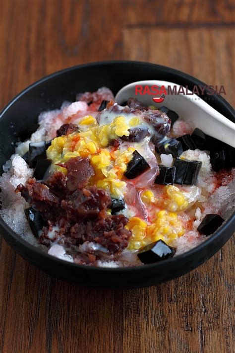 Malaysian Shaved Ice (Ice Kacang/ABC) - Rasa Malaysia