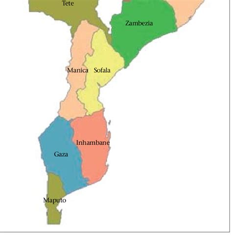 Fig. Map of Mozambique Nampula | Download Scientific Diagram