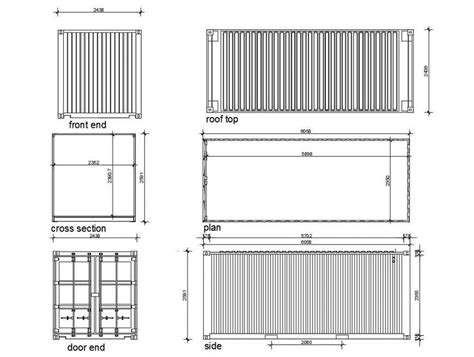 Shipping Container Cad Blocks