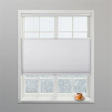 Arlo Blinds White Light Filtering Top Down Bottom Up Deluxe Cordless ...