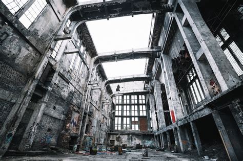 An Abandoned Factory, Detroit - Nightingale