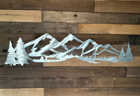 Winter Park metal mountain artwork. Ski resort decor. Colorado Mountains. Mary Jane Metal Wall ...