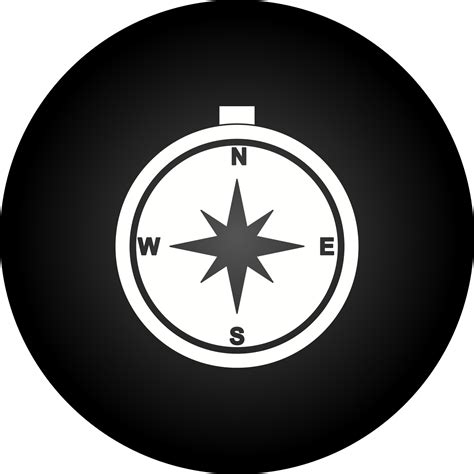 Compass Vector Icon 23324885 Vector Art at Vecteezy