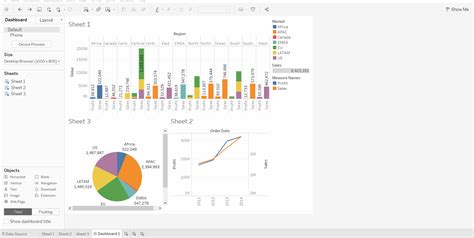 Format Dashboard Layout in Tableau - GeeksforGeeks