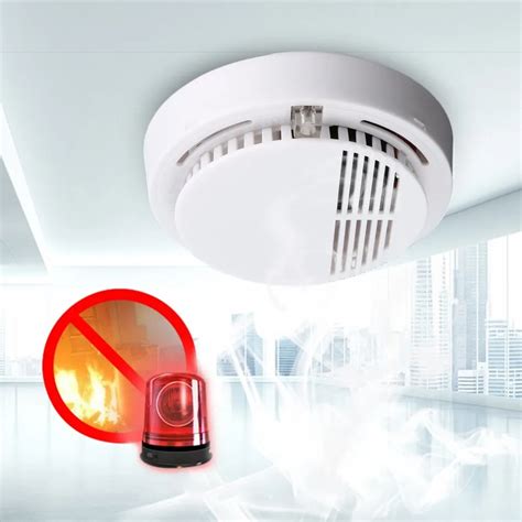 1PC Smoke Detector Smokehouse Combination Fire Alarm Home Security ...