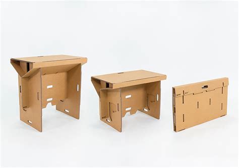 Refold - Recyclable Cardboard Standing Desk