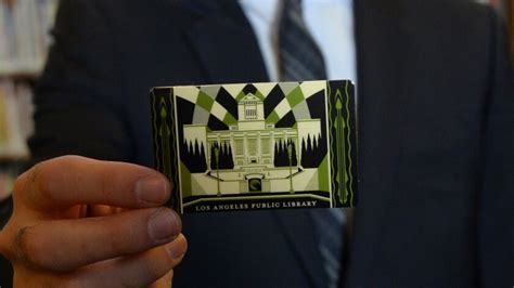 L.A. Public Library unveils new card designed by Shepard Fairey - Los ...