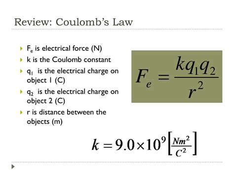 PPT - Applications of Coulomb’s Law PowerPoint Presentation, free download - ID:2617196