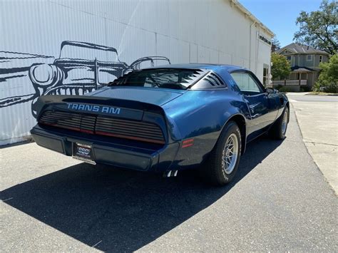 1979 Pontiac Firebird 34255 Miles Blue T-Top - Classic Pontiac Firebird 1979 for sale