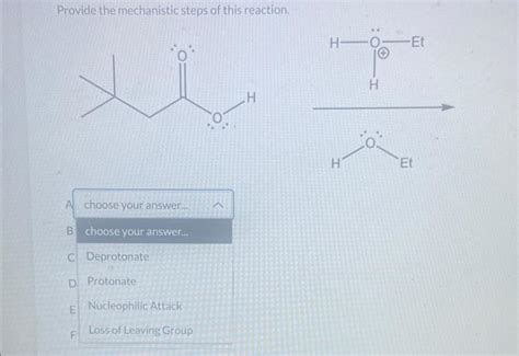 Solved Provide the mechanistic steps of this reaction. | Chegg.com