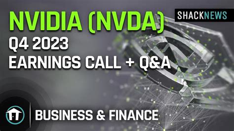 NVIDIA (NVDA) Q4 2023 Earnings Call + Q&A - YouTube