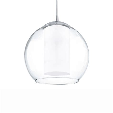 Eglo 92761 Bolsano Clear Glass Globe Pendant Light