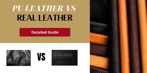 PU Leather vs Real Leather: What's the difference? - Homeoure