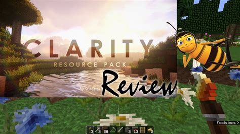 Minecraft Clarity Texture Pack Review - Survival (Java Edition) - YouTube