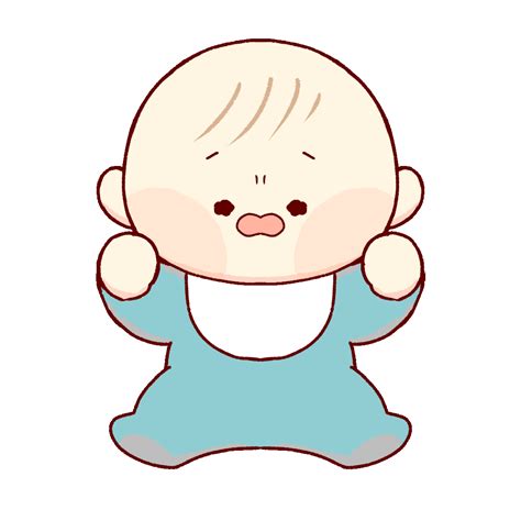 Cute Crying Baby Cartoon