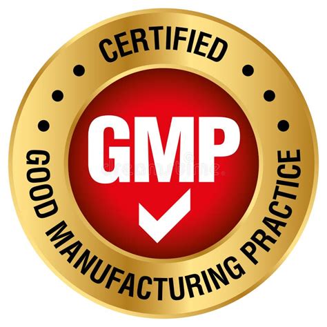 GMP - Good Manufacturing Practice Stock Vector - Illustration of certification, medicine: 148519703