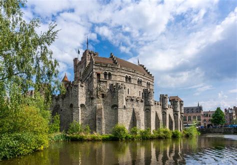 Gravensteen Castle In Ghent, Belgium Stock Image - Image: 47239637