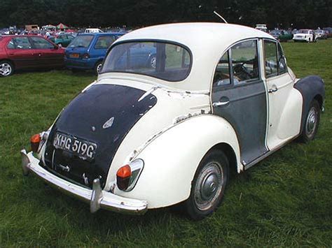 Morris Minor 1000 undergoing restoration image at Classic Austin & Morris