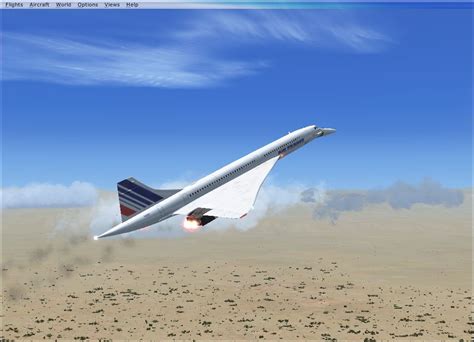 Concorde Engine Fix - Microsoft Flight Simulator X Mod