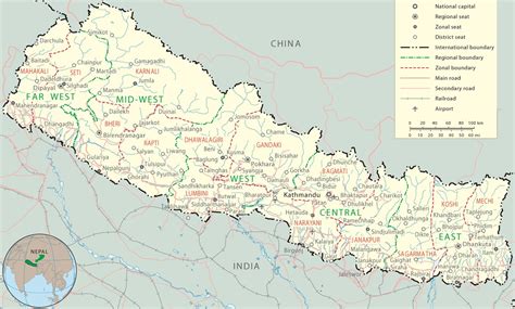 Nepal Maps | Detailed Nepal Travel Maps 2018/2019