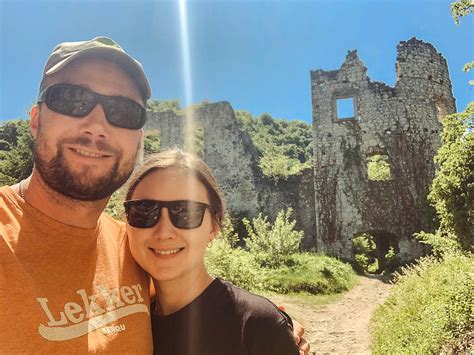 Climbing the Samobor Castle Ruins