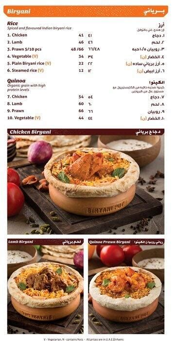 Biryani Pot Menu, Menu for Biryani Pot, Baniyas, Abu Dhabi - Zomato