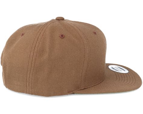 Tan Snapback - Yupoong caps - Hatstoreworld.com