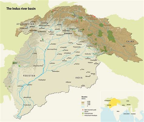 The Indus river basin | GRID-Arendal