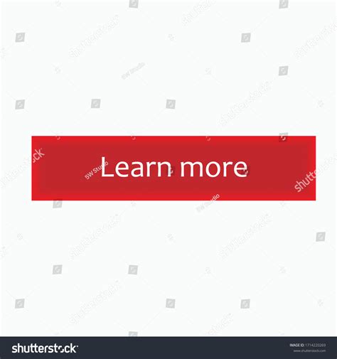 Learn More Button Universal Interface Vector Stock Vector (Royalty Free) 1714220269 | Shutterstock