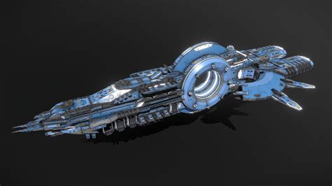 Scifi Dreadnought Exodus - Buy Royalty Free 3D model by MSGDI [c8db1e5 ...