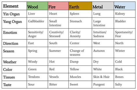 SELF CARE SERIES #25: Understanding the 5 Elements for your health – GingerChi