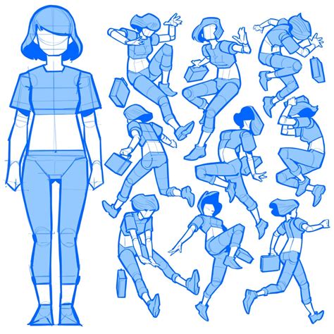 ArtStation - Character studies, Howard Hsu | Drawing reference poses, Character drawing, Art ...