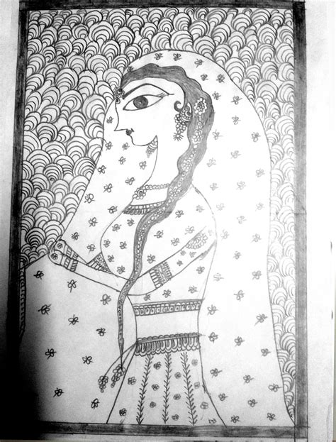 Sketch - Mithila Painting on Behance