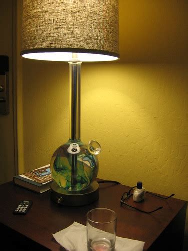 Bong lamp | Room in Hotel Durant | By: richardgriscom | Flickr - Photo Sharing!