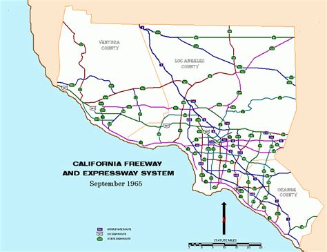 So Cal Freeway Map | Wells Printable Map