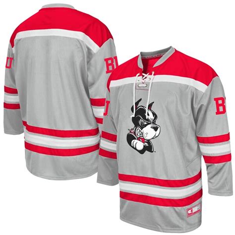 Boston University Colosseum Hockey Jersey - Scarlet - Fanatics.com