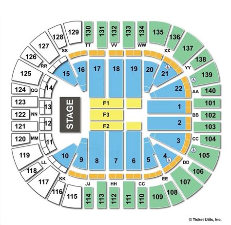 Vivint Smart Home Arena, Salt lake City UT | Seating Chart View