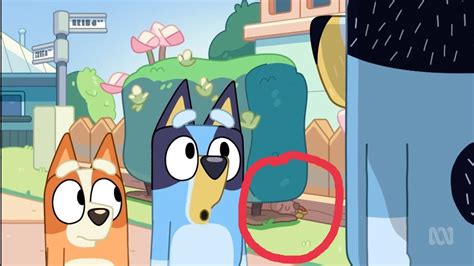 Spotted in the background of "Born Yesterday" after Bandit eats Lucky's dad's pie : r/bluey