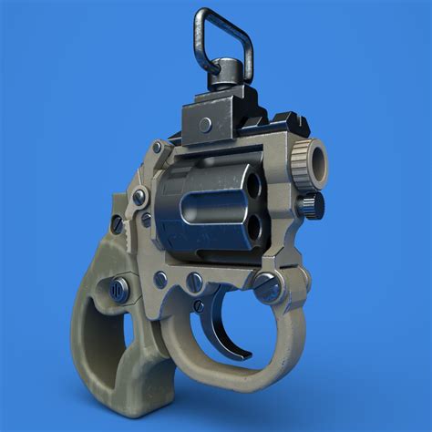 Archivo STL Mini revólver de juguete・Plan para descargar y imprimir en 3D・Cults