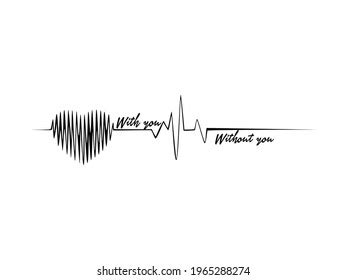 Heartbeat Tattoo Photos and Images | Shutterstock