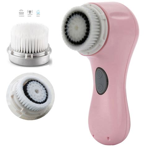 Sonic Facial Cleansing Brush, 2 Speeds,Facial Cleansing Brush ...