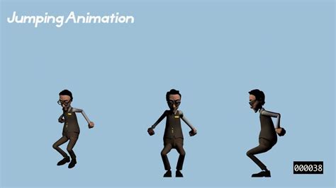 Jumping Animation - YouTube