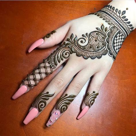 42 Trendy Henna Tattoo Design Ideas to Try | Mehndi designs for beginners, Henna designs hand ...